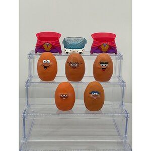 Vintage McDonalds McNugget Buddies Collectible Toys Set Of 5 With Accessories